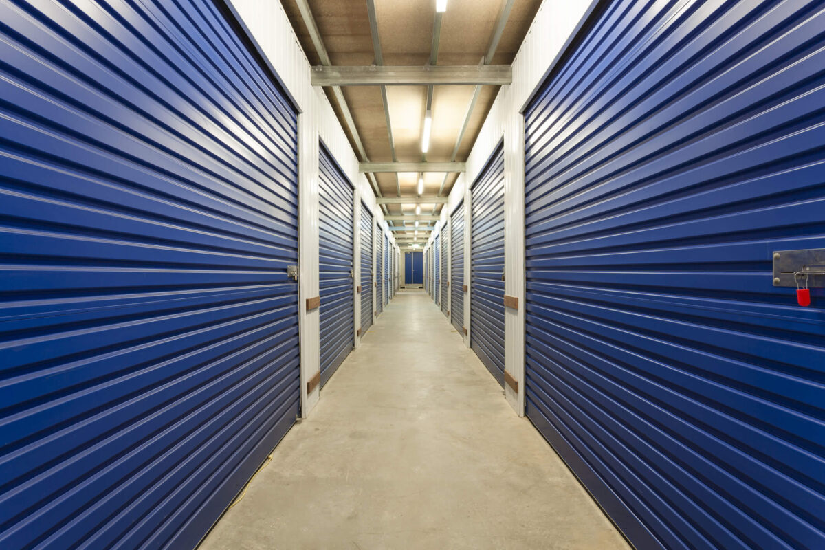 A clean and nice 5x10 Storage Unit in Scottsdale, Arizona at McDowell Mountain Community Storage